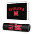 University of Nebraska Collegiate Text Black Gaming Mouse Pad