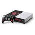 University of Nebraska Collegiate Text Black Xbox One Skins