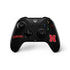 University of Nebraska Collegiate Text Black Xbox One Skins