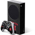 University of Nebraska Collegiate Text Black Xbox Series S Skins