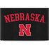 University of Nebraska Collegiate Text Black Dell XPS Skin