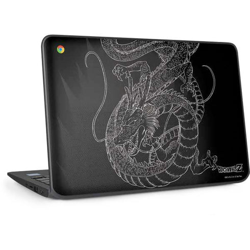 Dragon Ball Z Negative Shenron HP Chromebook Skin