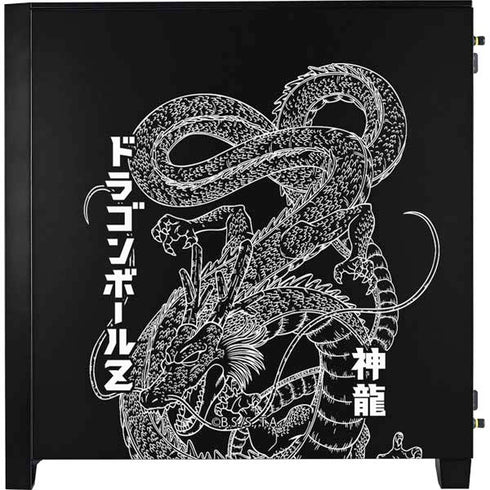 Dragon Ball Z Negative Shenron Corsair 4000D Tempered Glass Mid-Tower ATX Case Skin