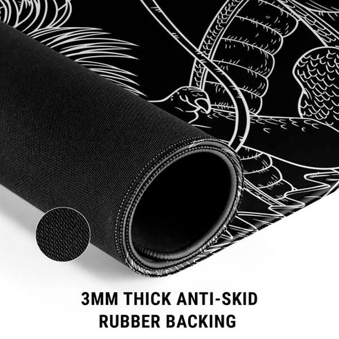 Dragon Ball Z Negative Shenron Gaming Mouse Pad