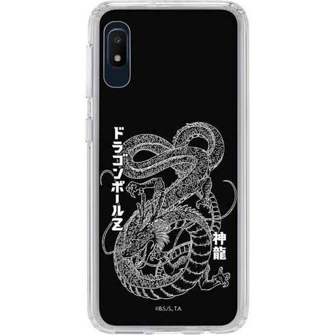 Dragon Ball Z Negative Shenron Galaxy A10e Clear Case