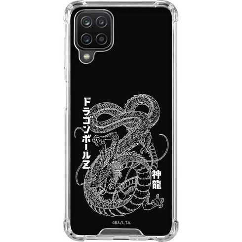 Dragon Ball Z Negative Shenron Galaxy A12 Clear Case