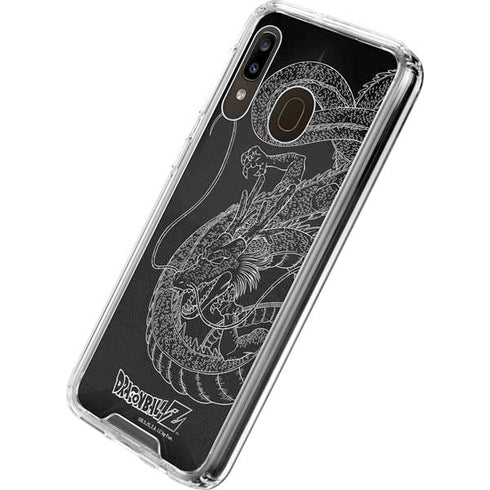 Dragon Ball Z Negative Shenron Galaxy A30 Clear Case