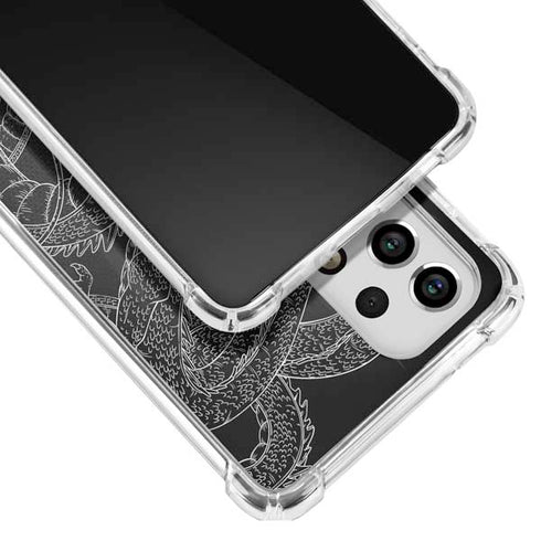 Dragon Ball Z Negative Shenron Galaxy A53 5G Clear Case
