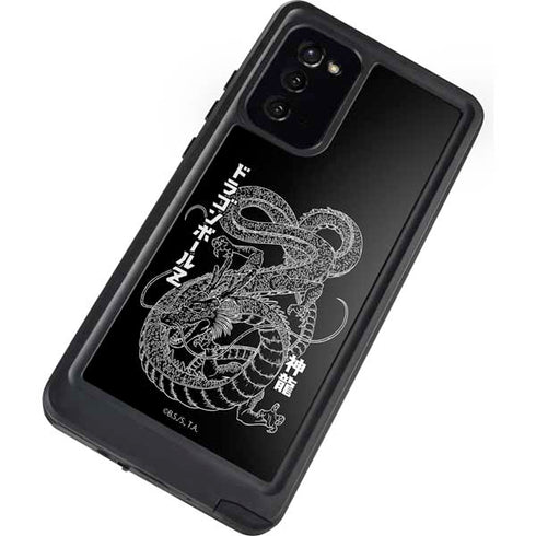Dragon Ball Z Negative Shenron Galaxy Note20 5G Waterproof Case
