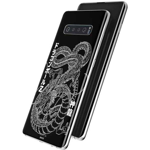 Dragon Ball Z Negative Shenron Galaxy S10 Plus Skin