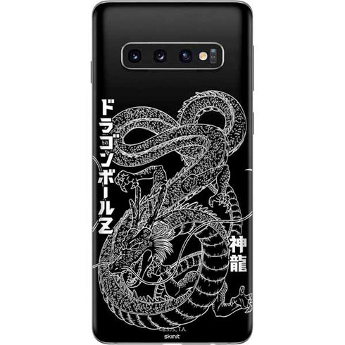 Dragon Ball Z Negative Shenron Galaxy S10 Skin