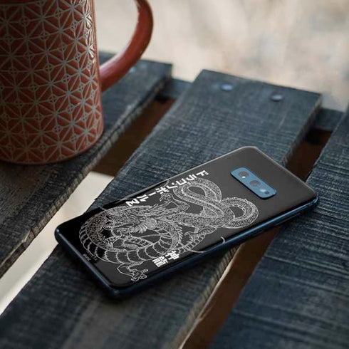 Dragon Ball Z Negative Shenron Galaxy S10e Skin