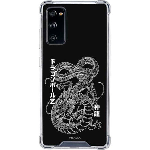 Dragon Ball Z Negative Shenron Galaxy S20 FE Clear Case