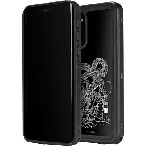 Dragon Ball Z Negative Shenron Galaxy S20 Plus Waterproof Case