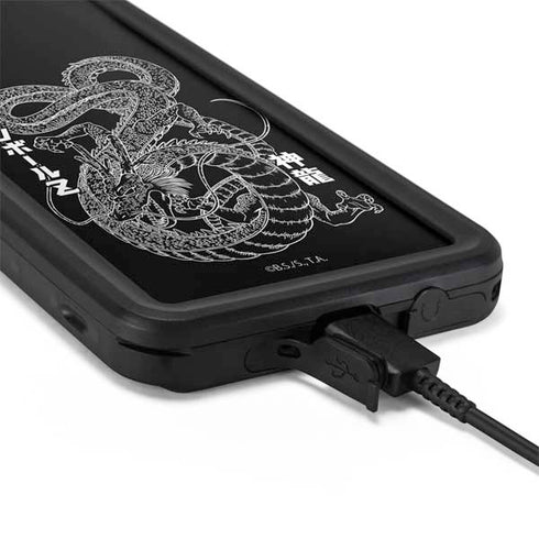 Dragon Ball Z Negative Shenron Galaxy S20 Plus Waterproof Case