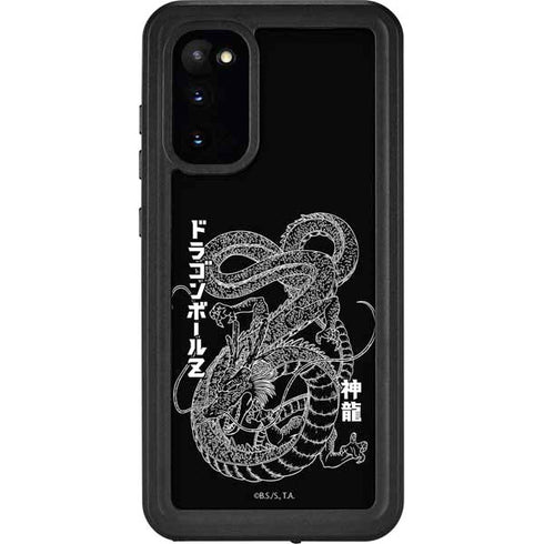 Dragon Ball Z Negative Shenron Galaxy S20 Waterproof Case