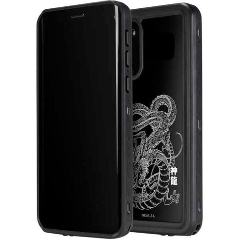 Dragon Ball Z Negative Shenron Galaxy S20 Waterproof Case