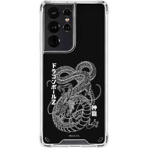 Dragon Ball Z Negative Shenron Galaxy S21 Ultra 5G Clear Case