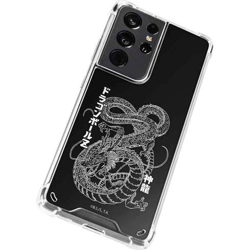 Dragon Ball Z Negative Shenron Galaxy S21 Ultra 5G Clear Case
