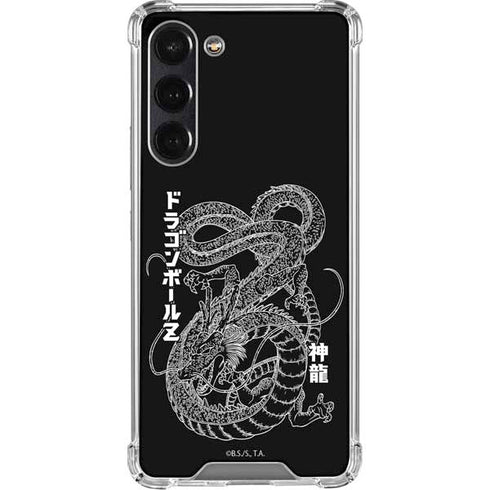Dragon Ball Z Negative Shenron Galaxy S23 Plus Clear Case