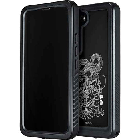 Dragon Ball Z Negative Shenron Galaxy S23 Plus Waterproof Case