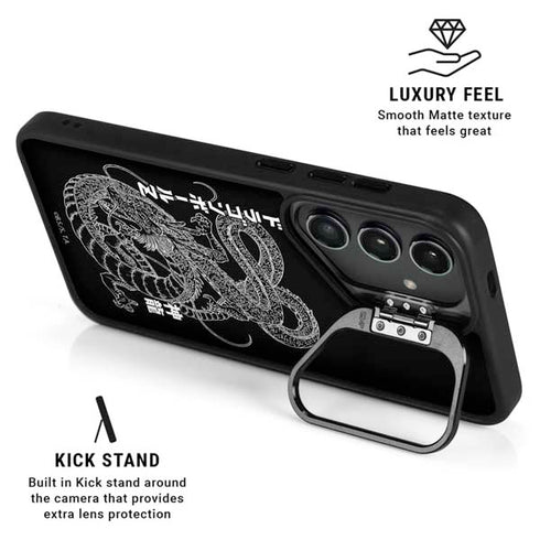 Dragon Ball Z Negative Shenron Galaxy S24 Kickstand Case