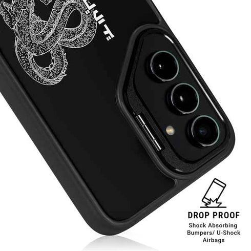 Dragon Ball Z Negative Shenron Galaxy S25 Kickstand Case