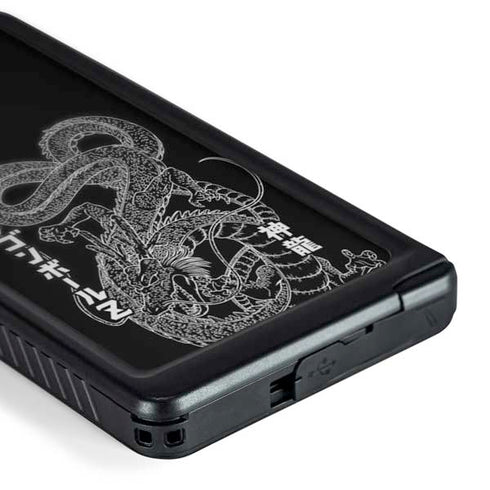 Dragon Ball Z Negative Shenron Galaxy S24 Ultra Waterproof Case