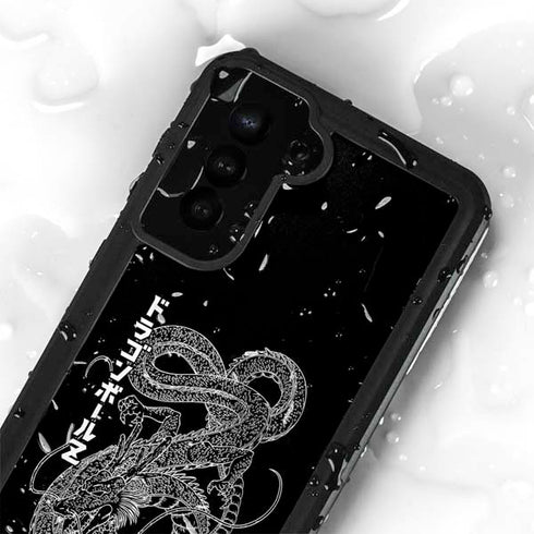 Dragon Ball Z Negative Shenron Galaxy S24 Waterproof Case