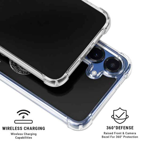 Dragon Ball Z Negative Shenron Galaxy S25 Clear Case
