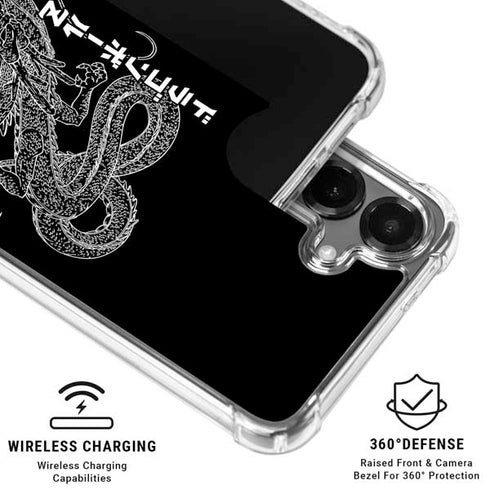 Dragon Ball Z Negative Shenron Galaxy S26 Clear Case