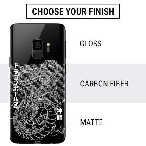 Dragon Ball Z Negative Shenron Galaxy S9 Skin