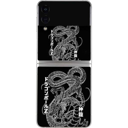 Dragon Ball Z Negative Shenron Galaxy Z Flip3 5G Skin