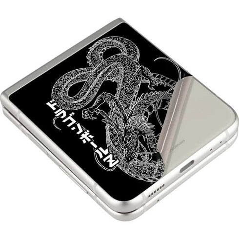 Dragon Ball Z Negative Shenron Galaxy Z Flip3 5G Skin