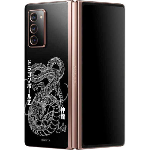 Dragon Ball Z Negative Shenron Galaxy Z Fold2 5G Skin
