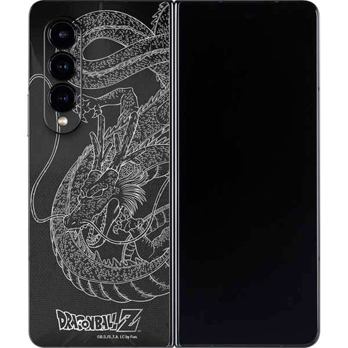 Dragon Ball Z Negative Shenron Galaxy Z Fold4 5G Skin