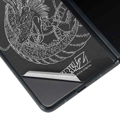 Dragon Ball Z Negative Shenron Galaxy Z Fold4 5G Skin
