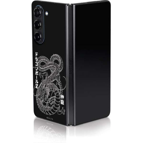 Dragon Ball Z Negative Shenron Galaxy Z Fold5 5G Skin