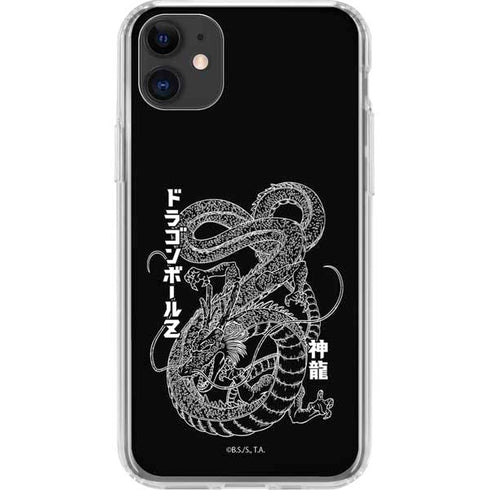 Dragon Ball Z Negative Shenron iPhone 11 Clear Case