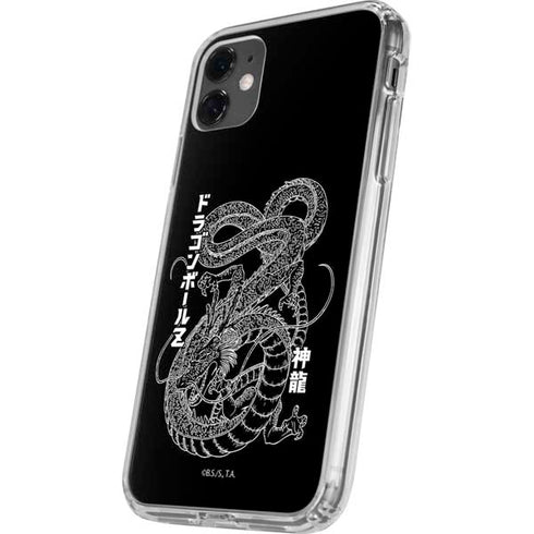 Dragon Ball Z Negative Shenron iPhone 11 Clear Case