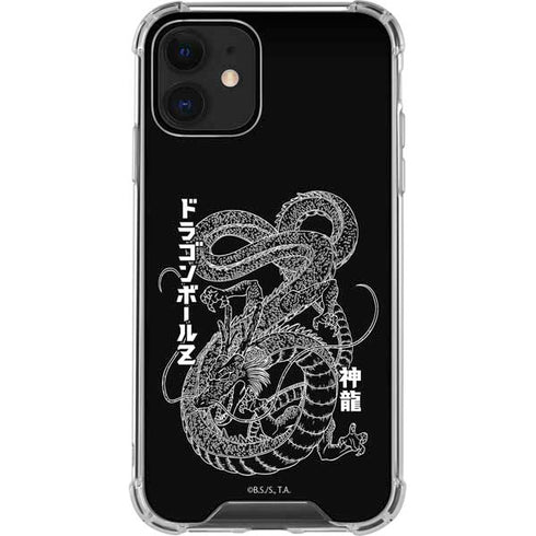 Dragon Ball Z Negative Shenron iPhone 12 Clear Case