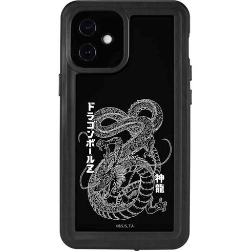 Dragon Ball Z Negative Shenron iPhone 12 Mini Waterproof Case