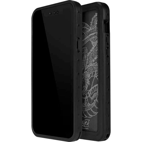 Dragon Ball Z Negative Shenron iPhone 12 Pro Waterproof Case