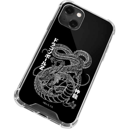 Dragon Ball Z Negative Shenron iPhone 13 Mini Clear Case
