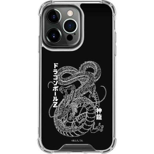 Dragon Ball Z Negative Shenron iPhone 13 Pro Clear Case