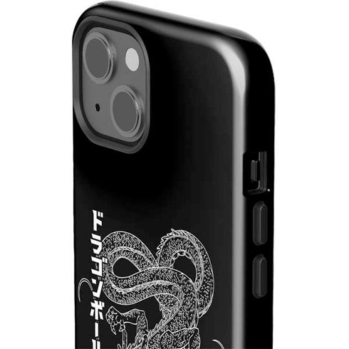 Dragon Ball Z Negative Shenron iPhone 15 Impact Case