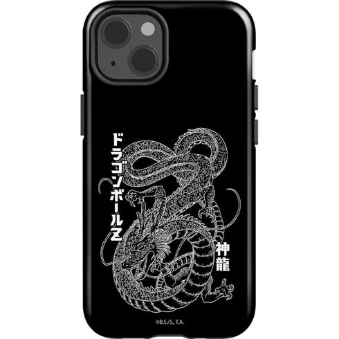 Dragon Ball Z Negative Shenron iPhone 15 Plus Impact Case