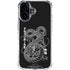 Dragon Ball Z Negative Shenron iPhone 16 Clear Case