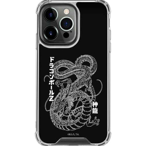 Dragon Ball Z Negative Shenron iPhone 16 Pro Max Clear Case