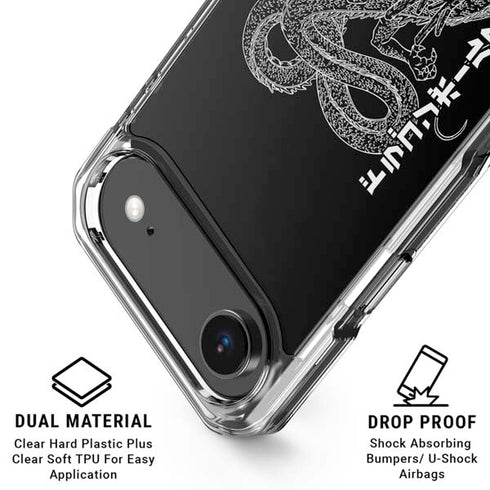 Dragon Ball Z Negative Shenron iPhone 17 Air Clear Case